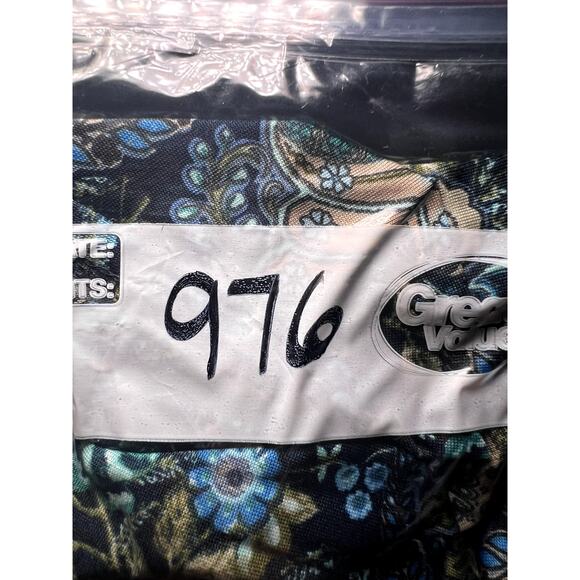 Notations paisley print flare ruffle sleeve flowy blouse womens 3X boho peasant - Picture 8 of 8